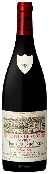 Etikett von Ruchottes-Chambertin Clos de Ruchottes Grand Cru