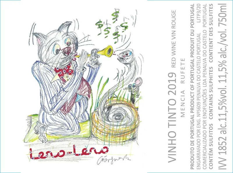 Etikett von Lero-Lero