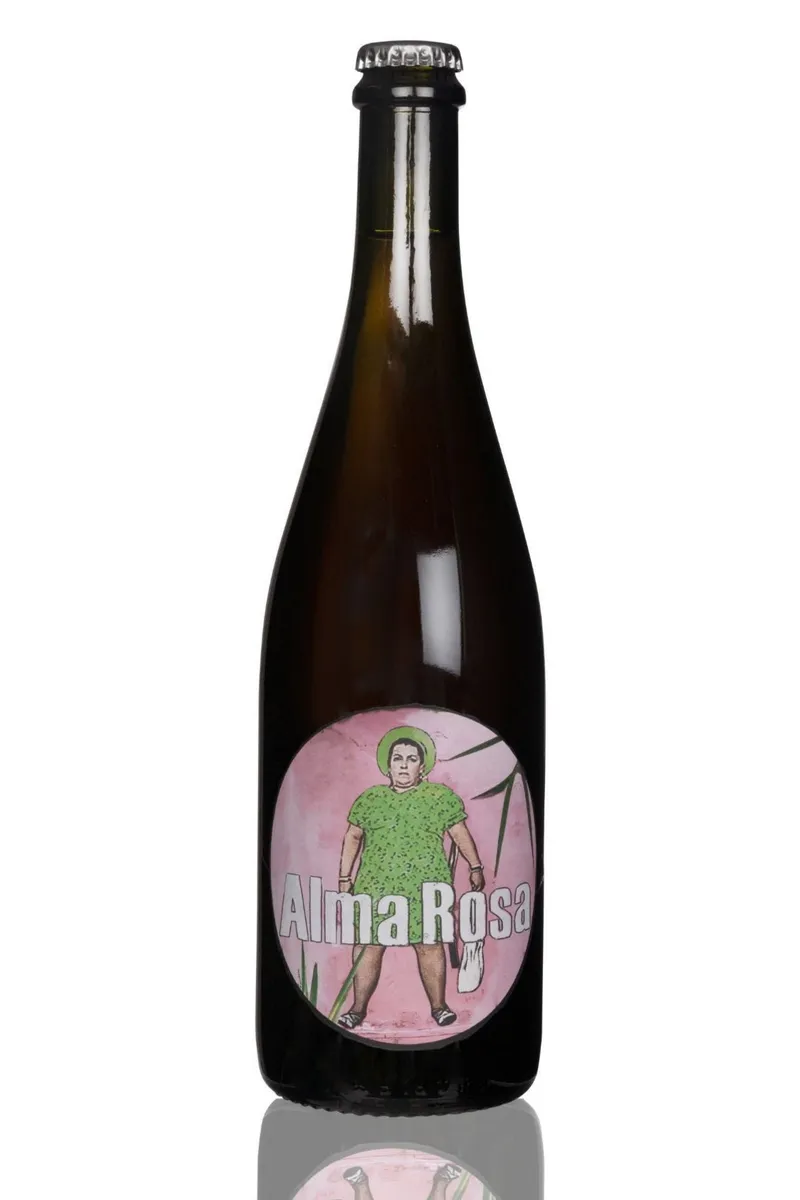 Etikett von Alma Rosa