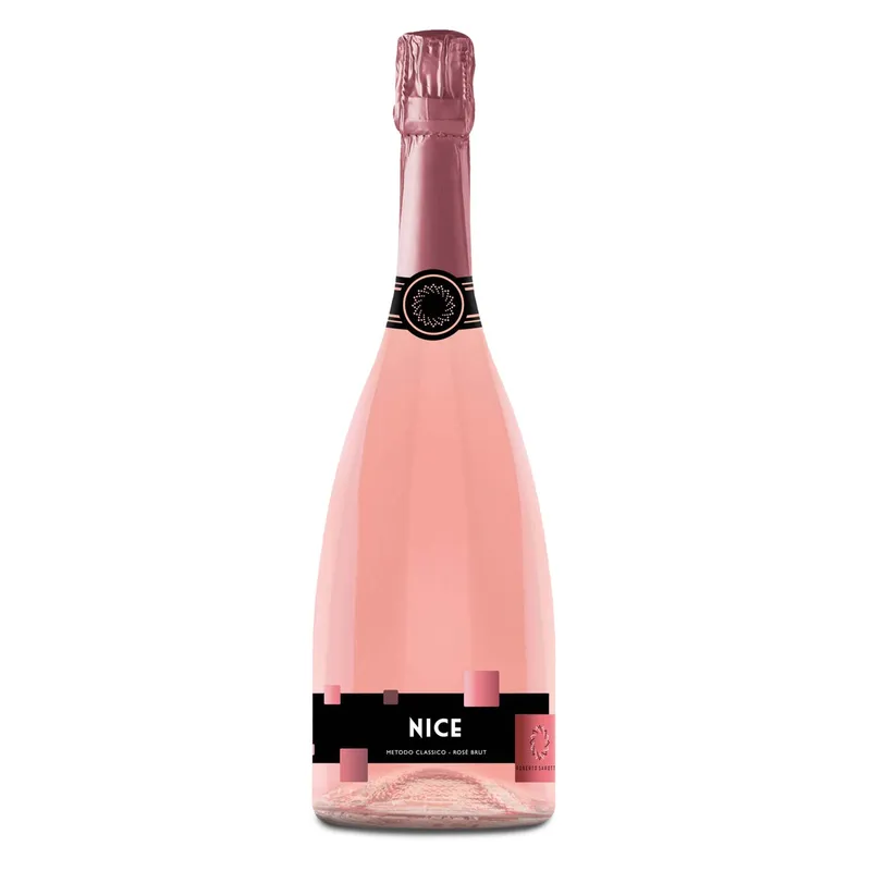Etikett von Piemonte DOC Spumante Brut Rosè "Nice"