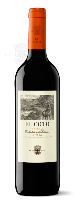 Etikett von El Coto Crianza