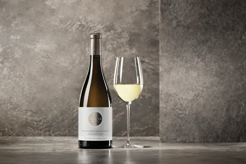 Etikett von O Luar do Sil Godello