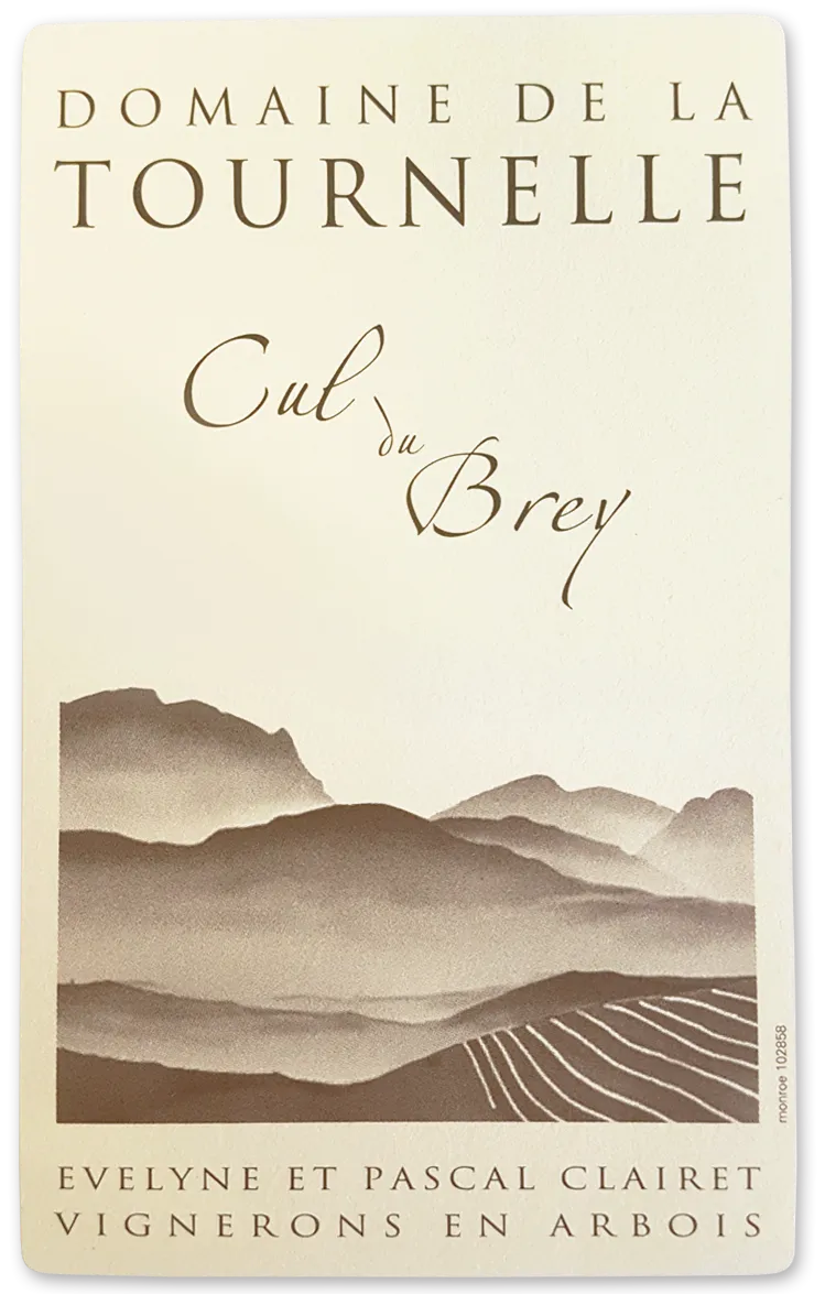 Etikett von Cul du Brey blanc