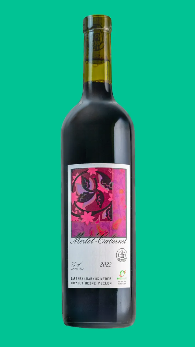 Etikett von Merlot-Cabernet
