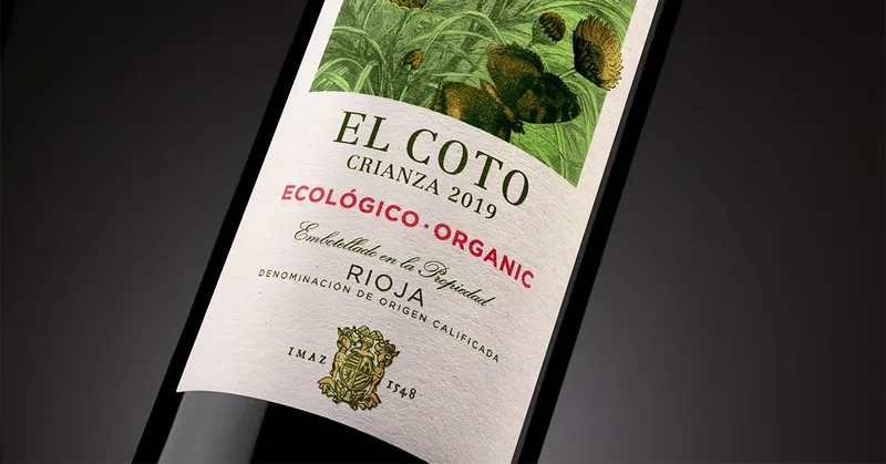 Etikett von El Coto Crianza Organic