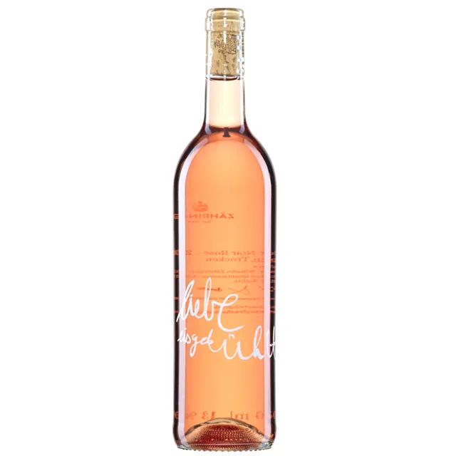 Etikett von Liebe eisgekühlt Pinot Noir Rosé Heitersheimer Sonnhohle
