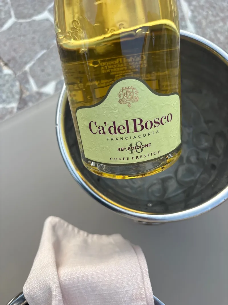 Etikett von Franciacorta Cuvée Prestige Edizione 48