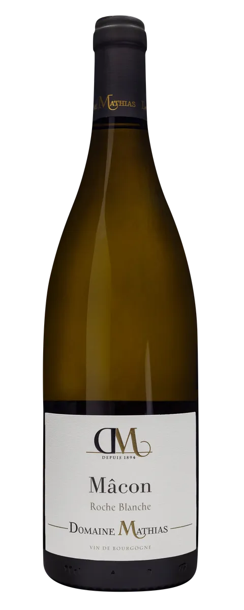 Etikett von Mâcon-Blanc Roche Blanche