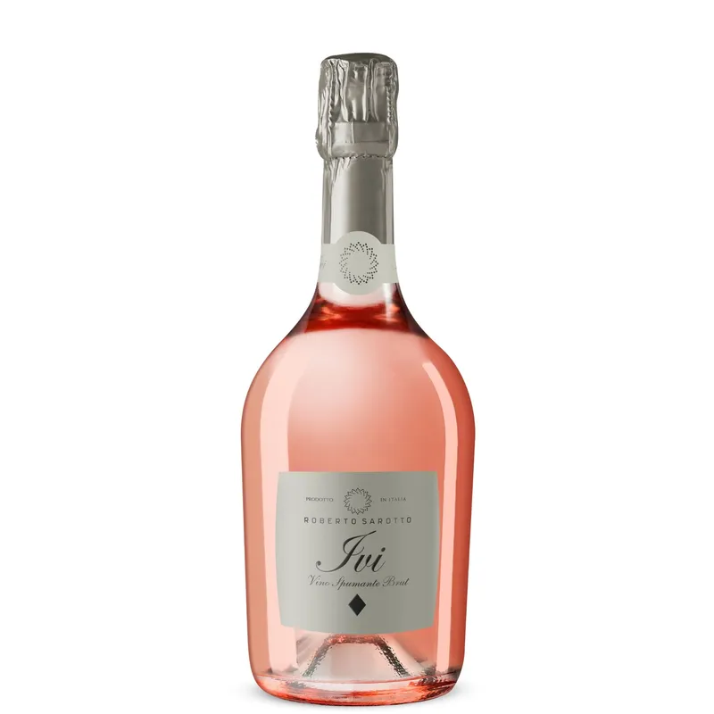 Etikett von Vino Spumante Rosè Brut "Ivi"