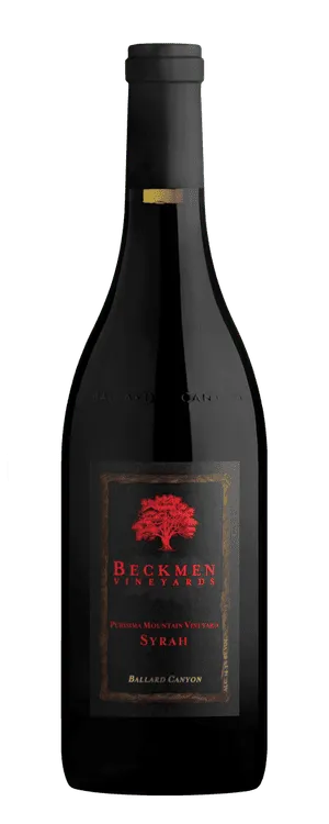 Etikett von Syrah Purisima Mountain Vineyard
