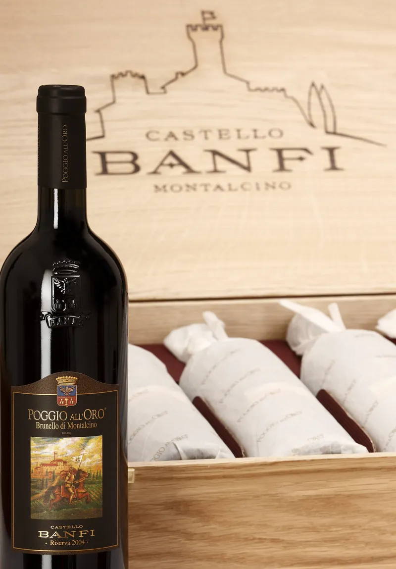 Etikett von Brunello di Montalcino DOCG