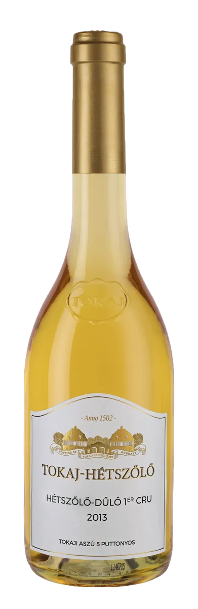 Etikett von Aszú 5 Puttonyos 1er Cru Hétszőlő
