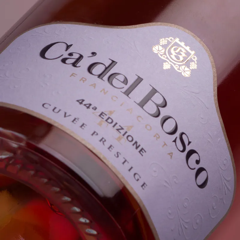 Etikett von Franciacorta Cuvée Prestige Rosé Edizione