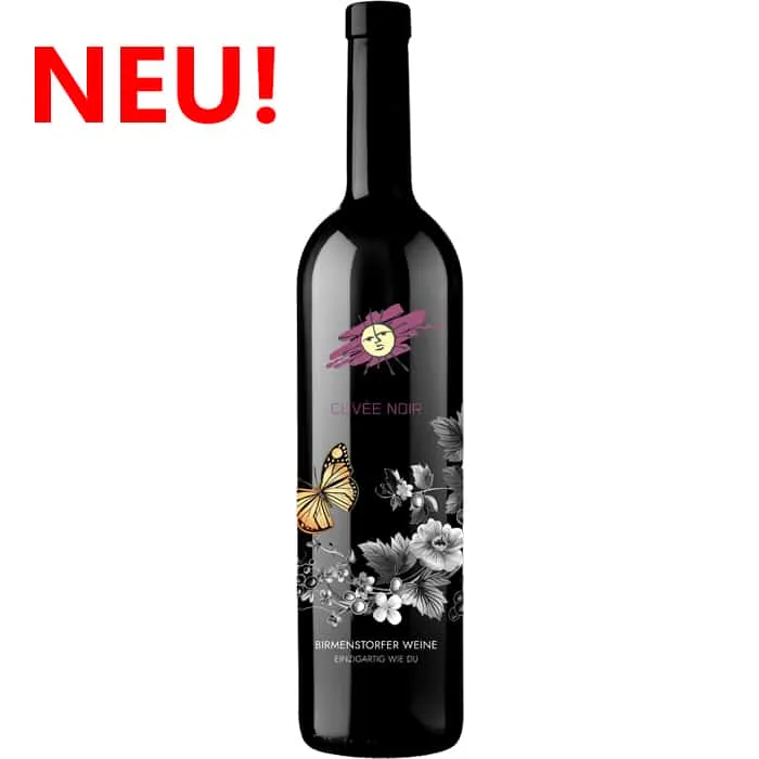 Etikett von Cuvée Noir