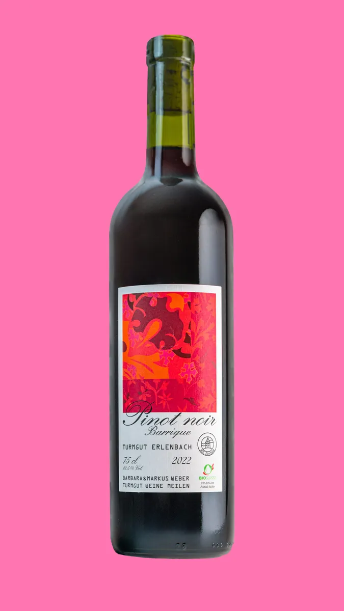 Etikett von Pinot noir Barrique Turmgut