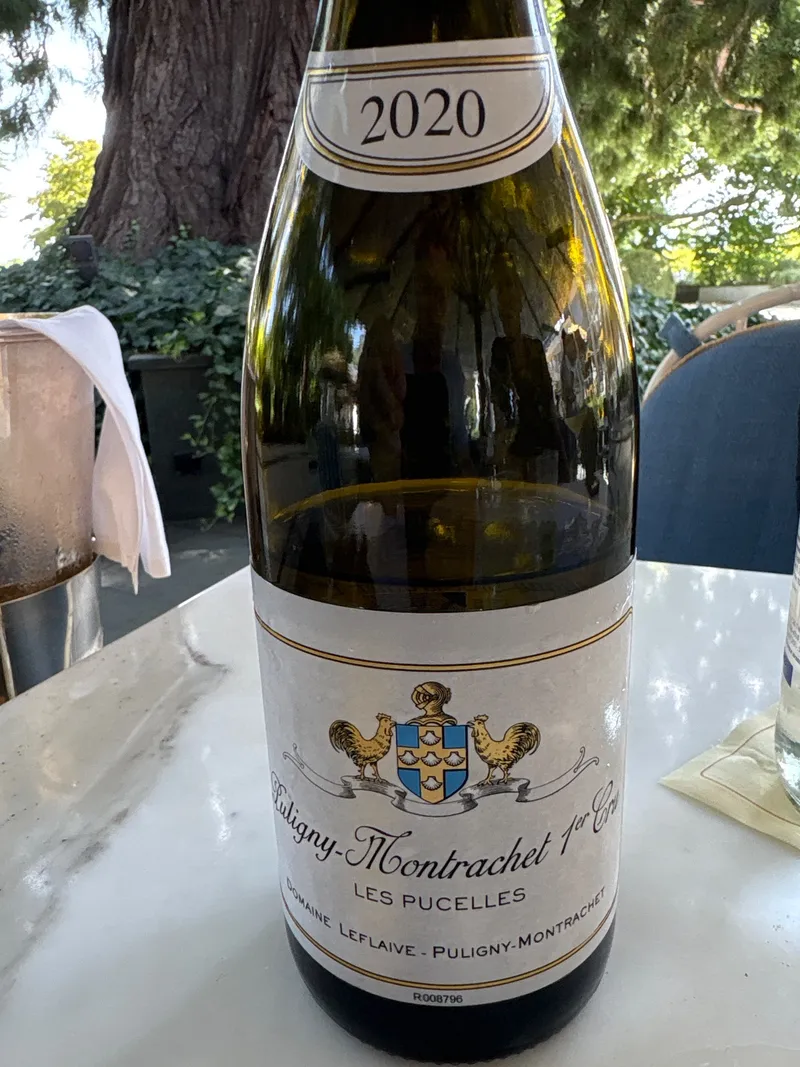 Etikett von Puligny-Montrachet 1er Cru Les Pucelles