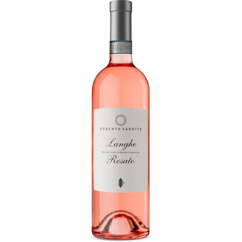 Etikett von Langhe DOC Rosato