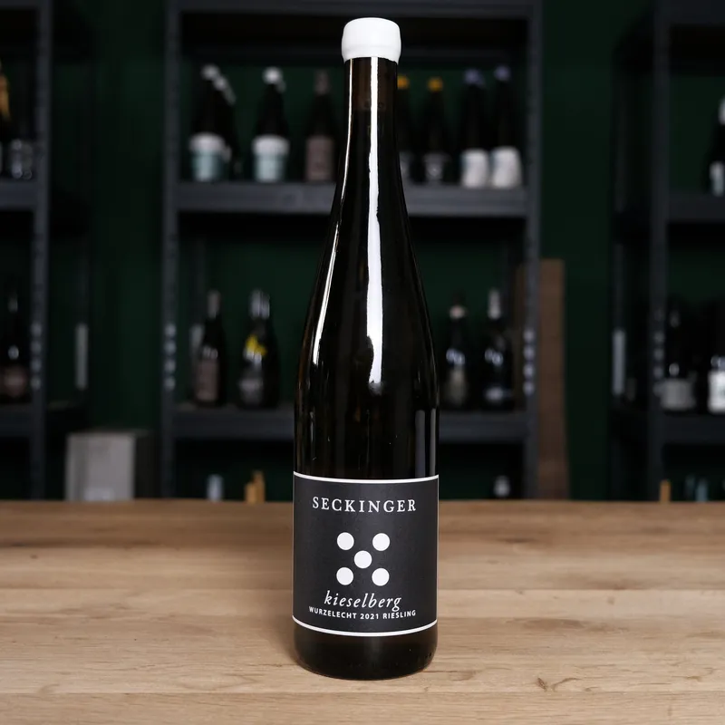 Etikett von Riesling Deidesheim Kieselberg "Wurzelecht"