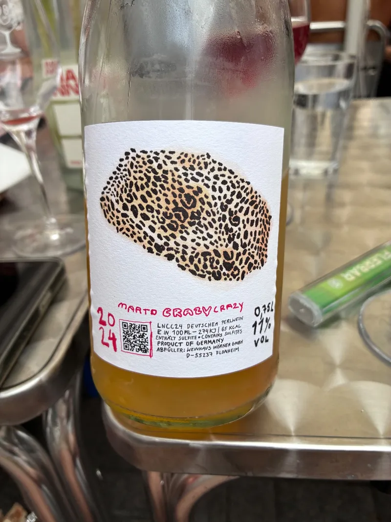 Etikett von Crazy Crazy (Perlwein)