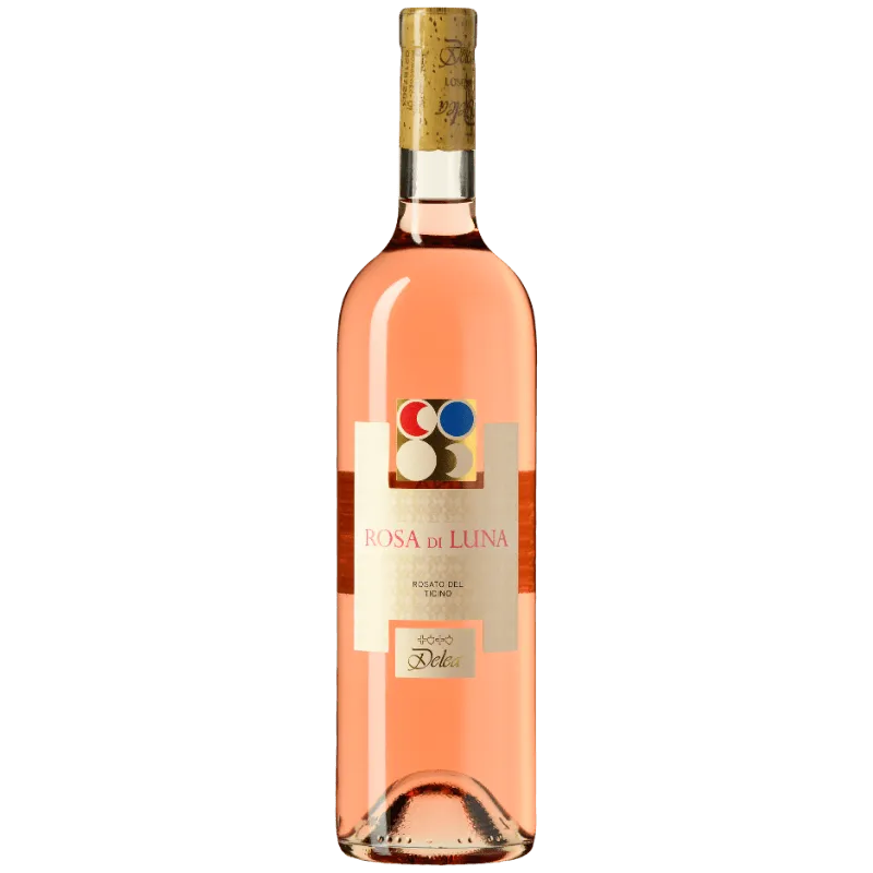 Etikett von Rosa di Luna Rosato del Ticino DOC