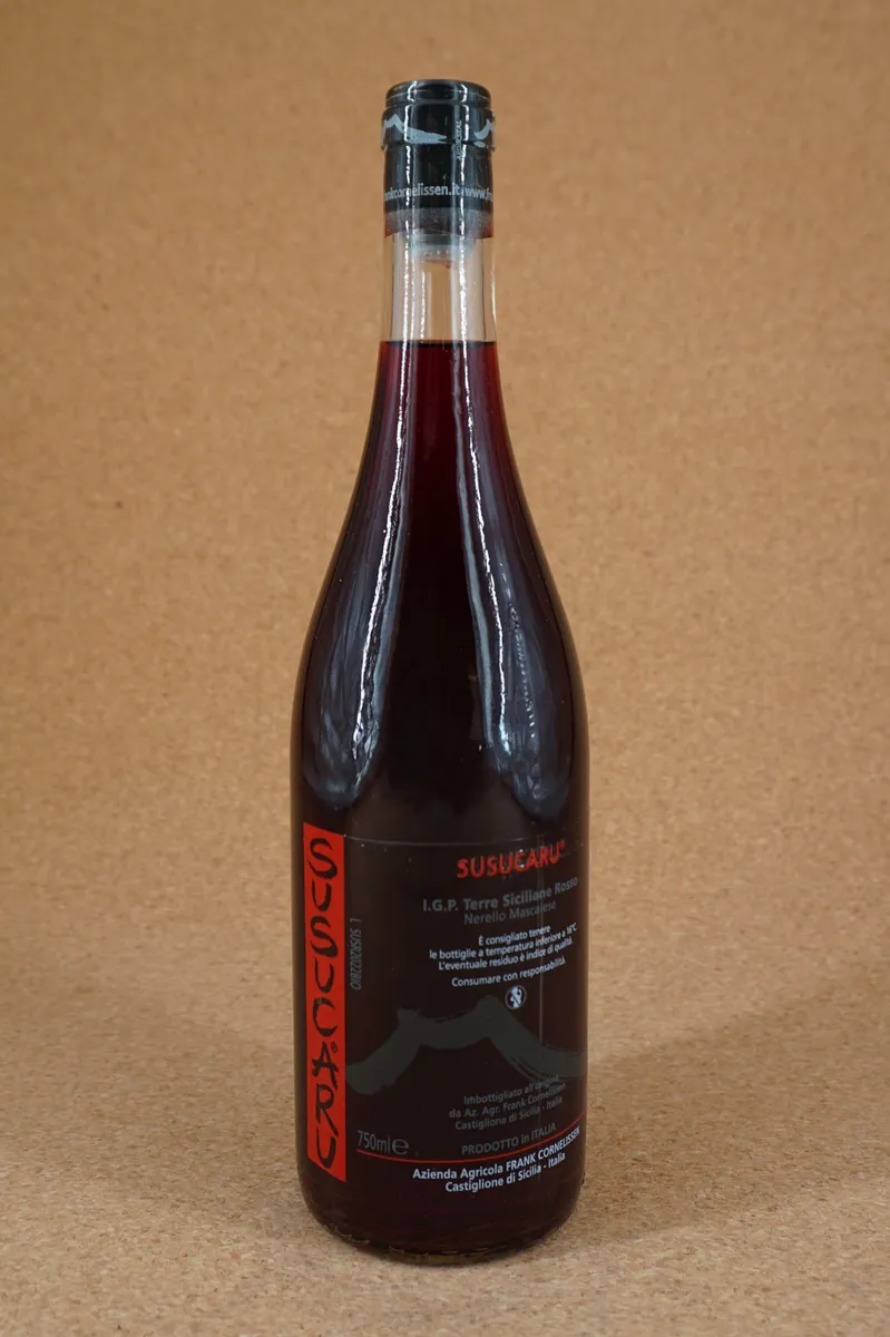 Etikett von Susucaru Rosso
