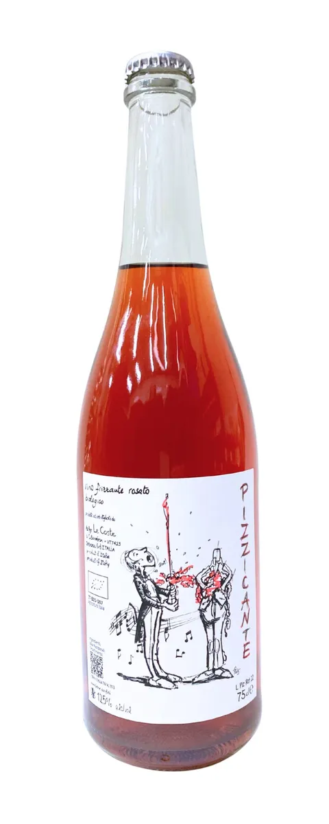 Etikett von Pizzicante Rosato