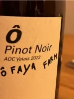 Etikett von Ô Pinot Noir