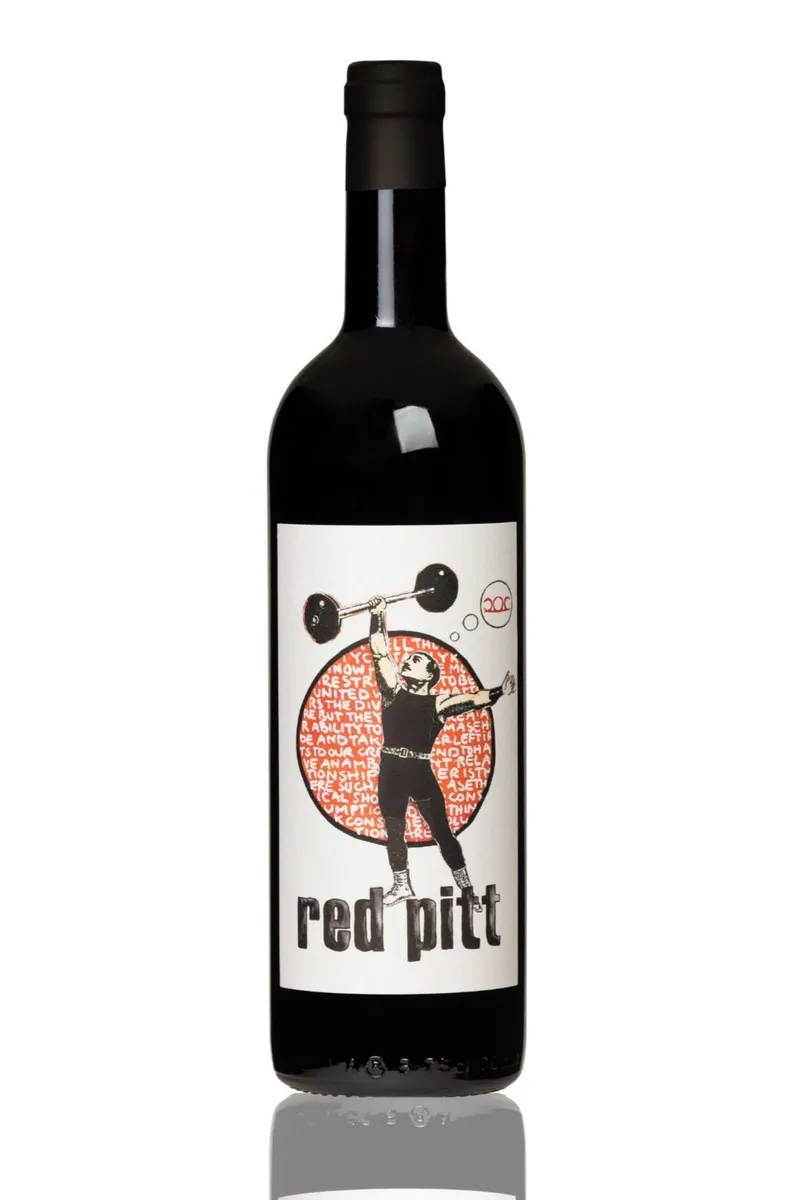 Etikett von Red Pitt 2023