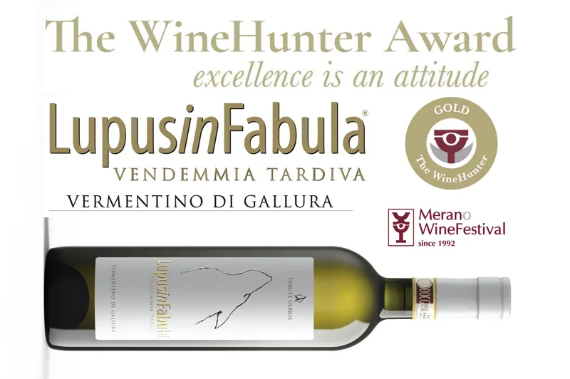 Etikett von Lupus in Fabula - Vermentino di Gallura DOCG Superiore