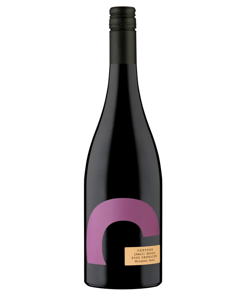 Etikett von Small Batch Grenache