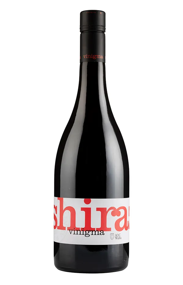 Etikett von shiraz