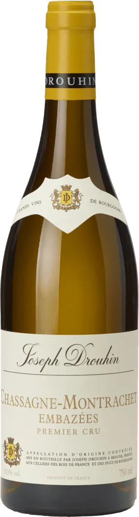 Etikett von Chassagne-Montrachet Premier Cru 'Embazées' AC