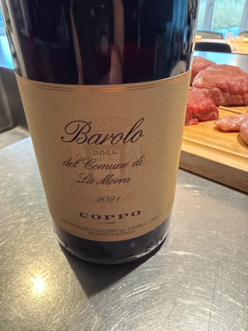 Etikett von Barolo DOCG del Comune di La Morra