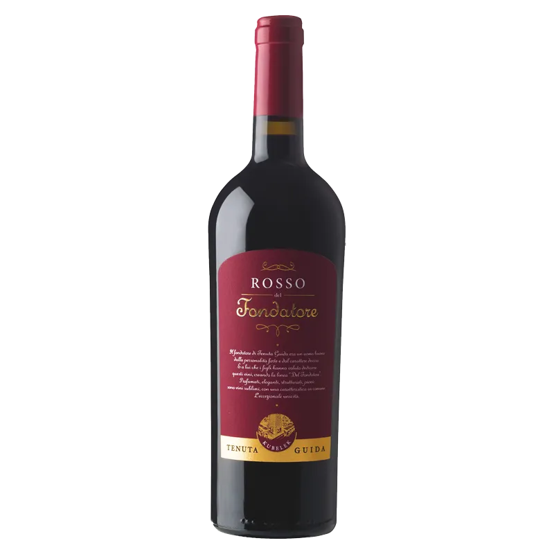 Etikett von Rosso del Fondatore