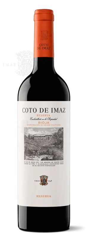 Etikett von Coto de Imaz Reserva