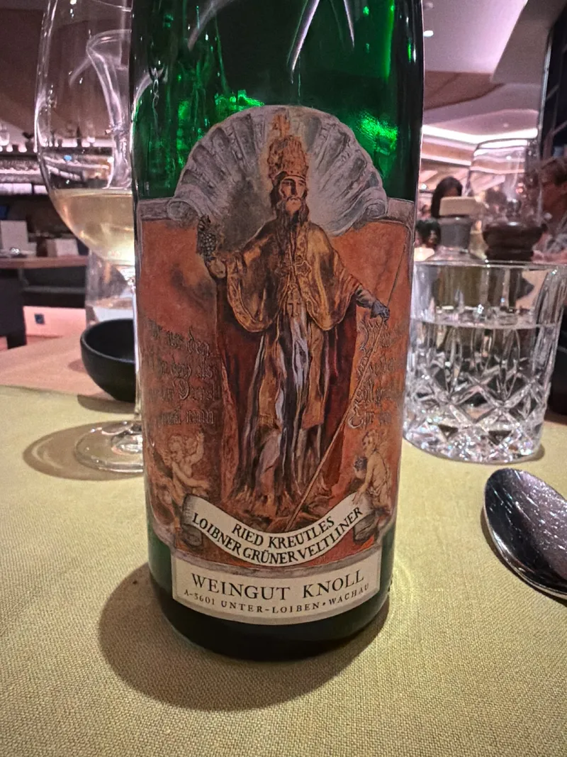 Etikett von Ried Kreutles Loibner Grüner Veltliner Smaragd