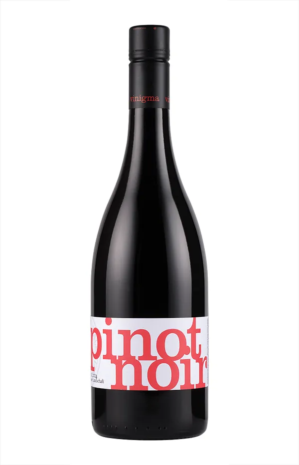 Etikett von pinot noir