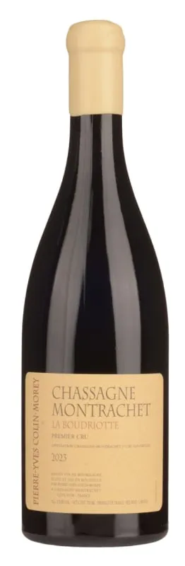 Etikett von Chassagne-Montrachet 1er Cru La Boudriotte