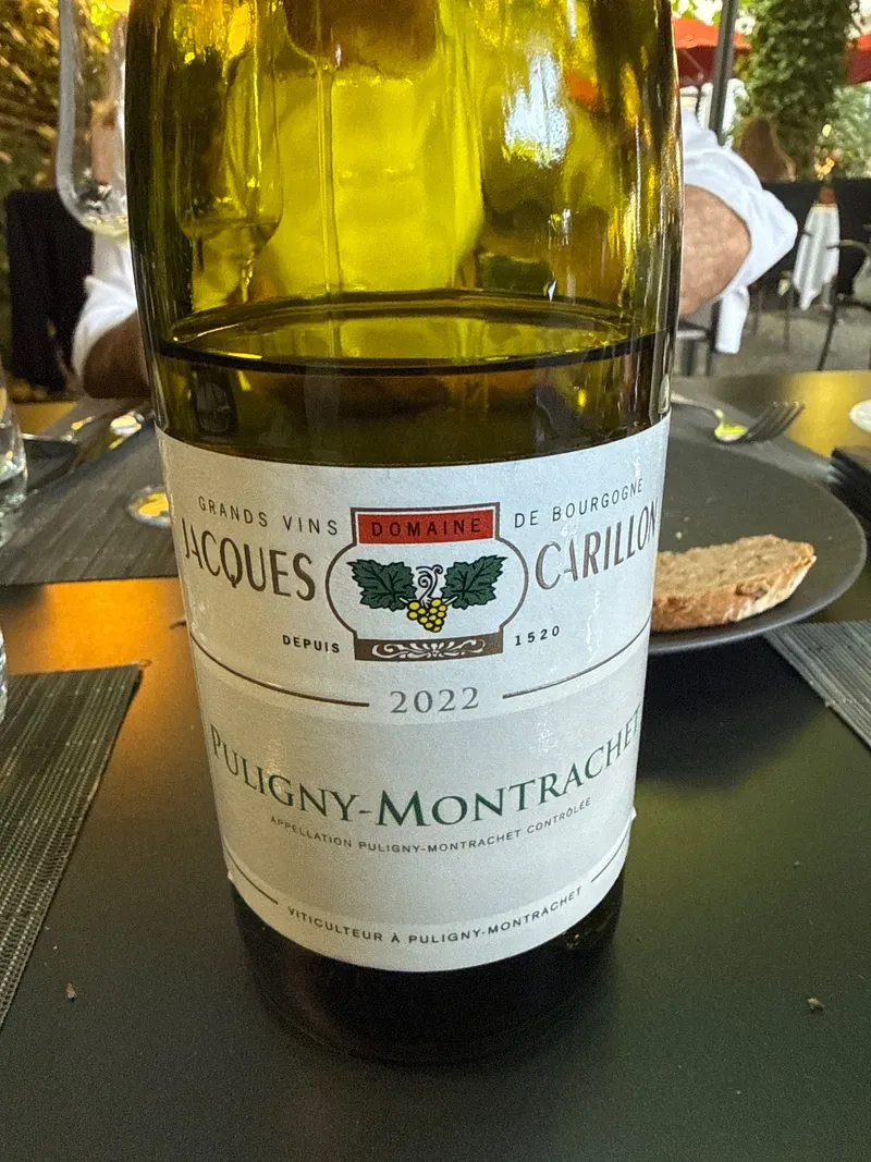 Etikett von Puligny-Montrachet