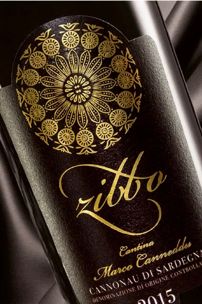 Etikett von Zibbo Rosè