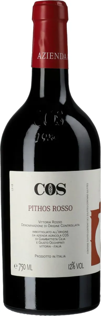 Etikett von Pithos Rosso