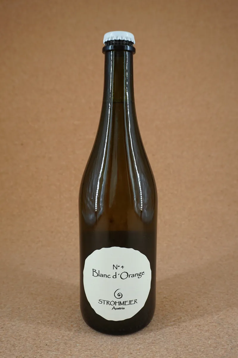Etikett von Blanc d'Orange Frizzante