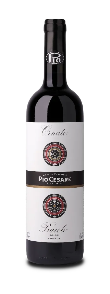 Etikett von Barolo "Ornato"