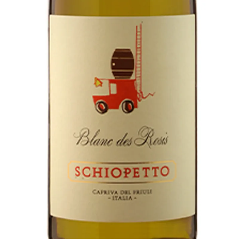 Etikett von Blanc des Rosis