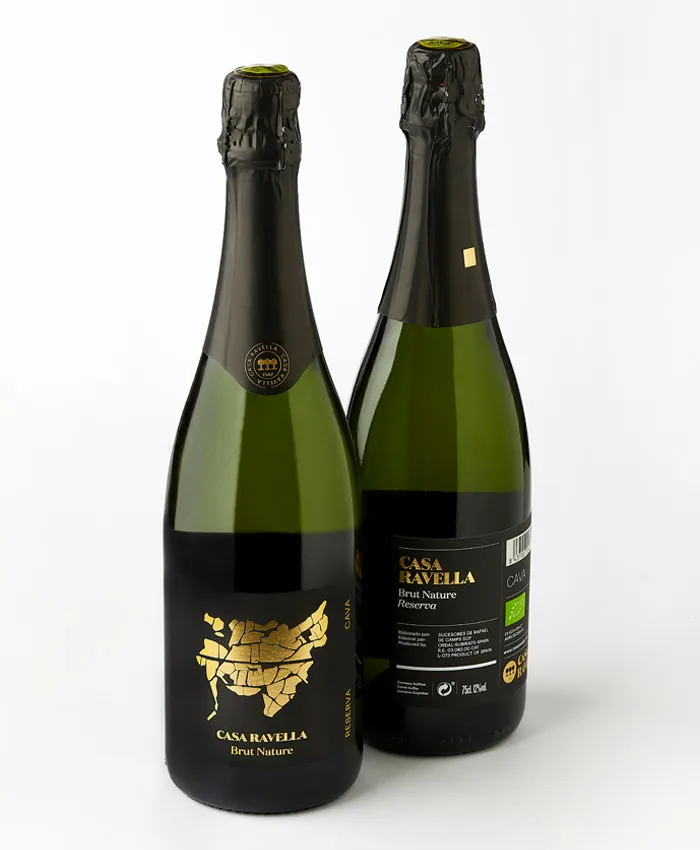 Etikett von Cava Brut Nature Reserva