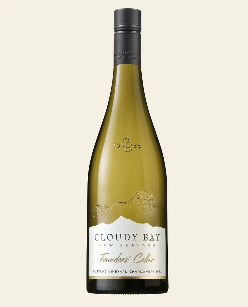 Etikett von Founders' Cellar Mustang Vineyard Chardonnay