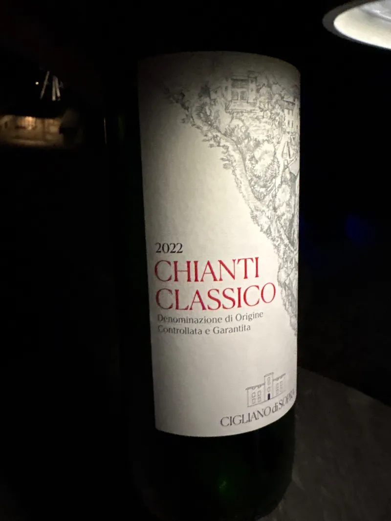 Etikett von Chianti Classico