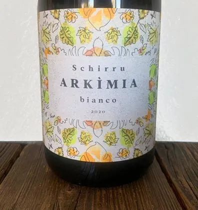 Etikett von Arkìmia Bianco