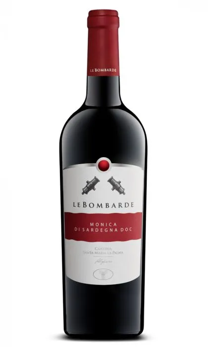 Etikett von Le Bombarde Monica di Sardegna DOC