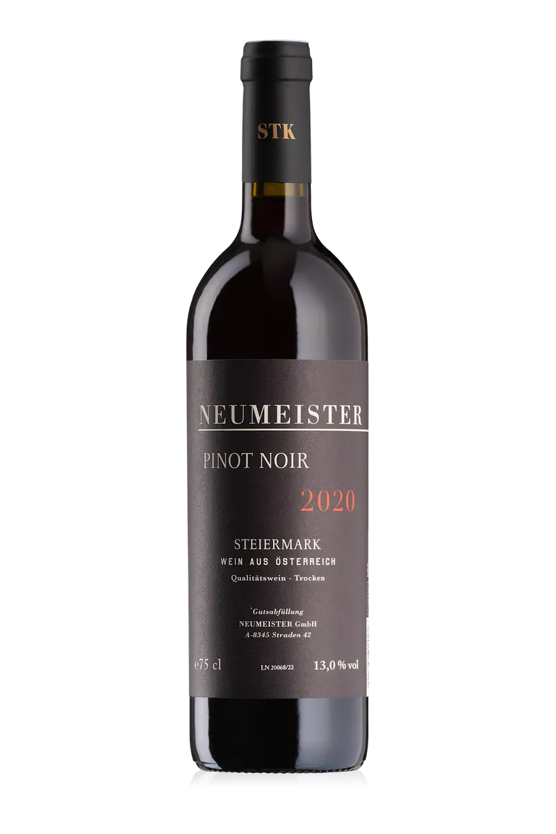 Etikett von Pinot Noir